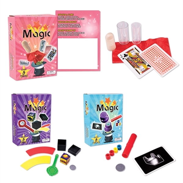 3 piece magnet game pack with 5 magic tricks in each... from ASI 98360 WOWLine / WOWLine®