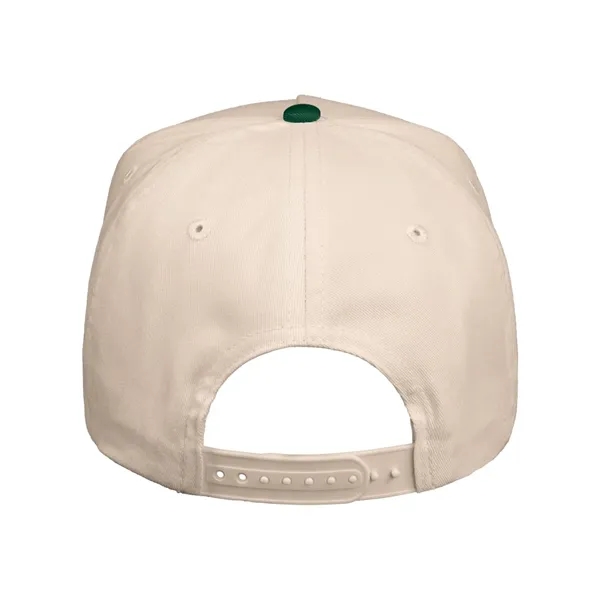 5-panel twill cap. Blank product.... from ASI 84358 S&S Activewear