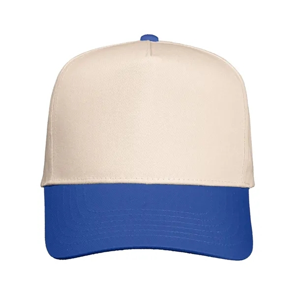 5-panel twill cap. Blank product.... from ASI 84358 S&S Activewear