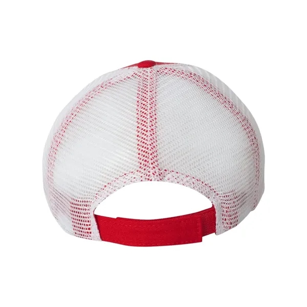 Structured, mid-profile washed trucker cap. Blank product.... from ASI 84358 S&S Activewear