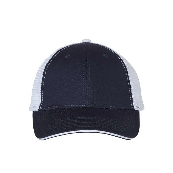 Structured six-panel trucker cap, blank.... from ASI 84358 S&S Activewear