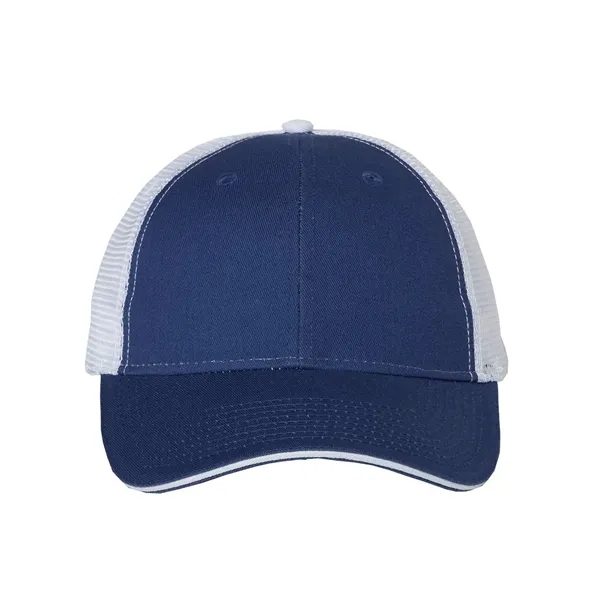 Structured six-panel trucker cap, blank.... from ASI 84358 S&S Activewear