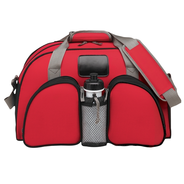 Duffel bag with large zippered main compartment, two front zip pockets,... from ASI 86565 Seville Gear