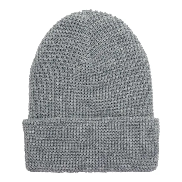 YP Classics Waffle Cuffed Beanie... from ASI 84358 S&S Activewear