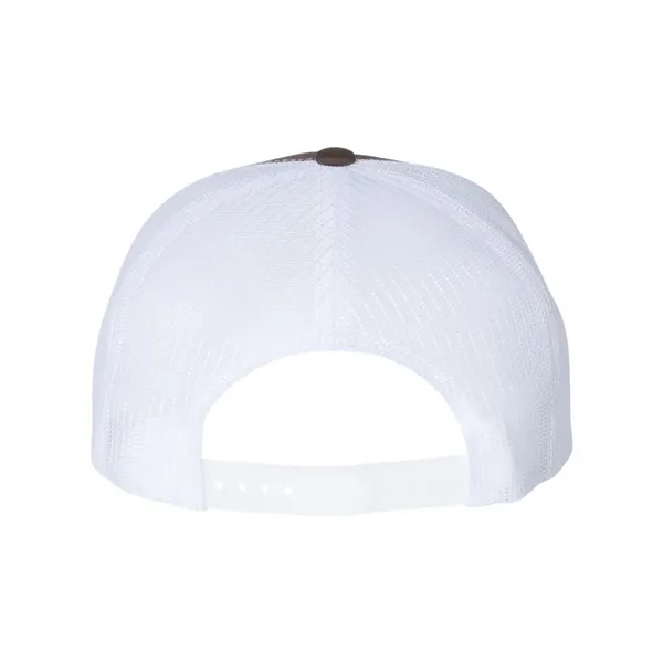 Classic trucker cap with flat bill. Blank.... from ASI 84358 S&S Activewear