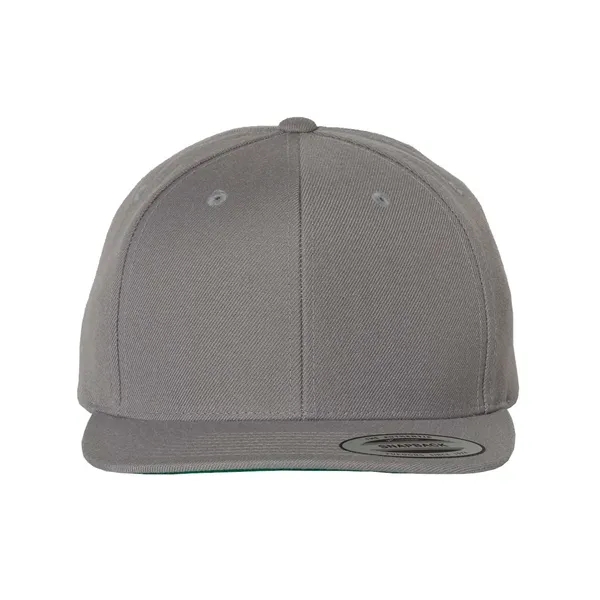 Wool blend flat bill snapback cap. Blank.... from ASI 84358 S&S Activewear