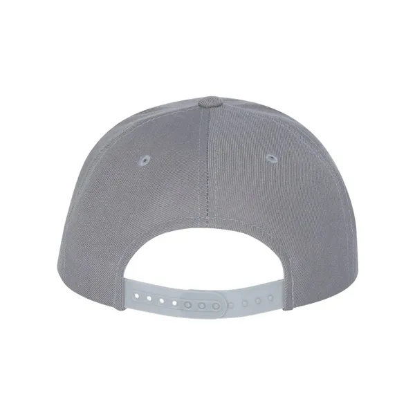 Wool blend flat bill snapback cap. Blank.... from ASI 84358 S&S Activewear