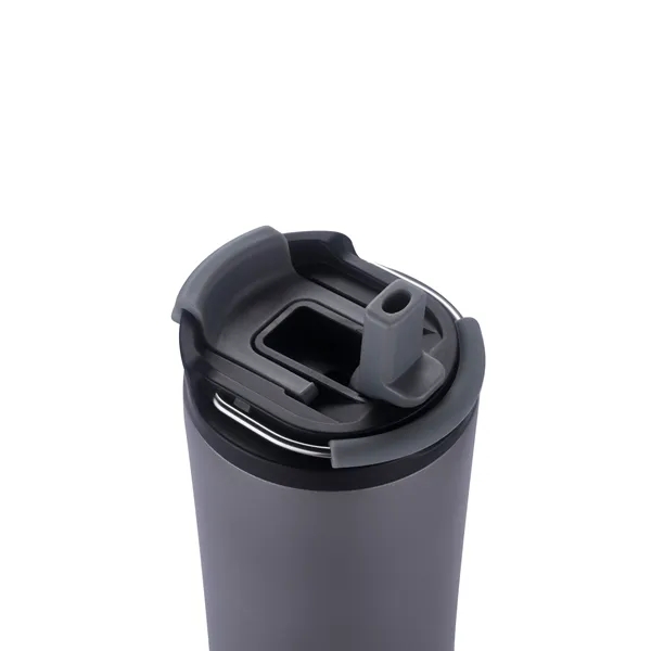 21 oz. vacuum sealed tumbler mugs with powder finish and dual... from ASI 68190 Lungsal / Lungsal