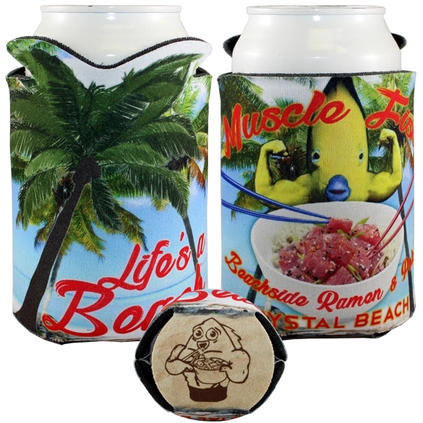 Sublimated Tropical Beverage Holder.... from ASI 35745 American Zebra Line/AZL