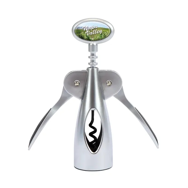 Hanover Wing Corkscrew Wine Bottle Opener... from ASI 67866 Logomark/Valumark