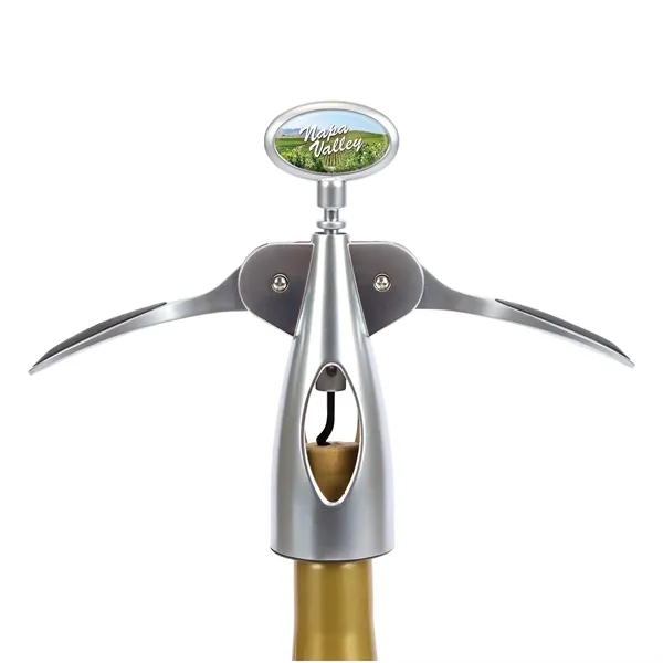 Hanover Wing Corkscrew Wine Bottle Opener... from ASI 67866 Logomark/Valumark