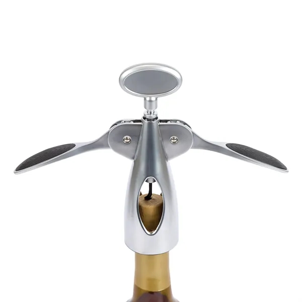 Hanover Wing Corkscrew Wine Bottle Opener... from ASI 67866 Logomark/Valumark