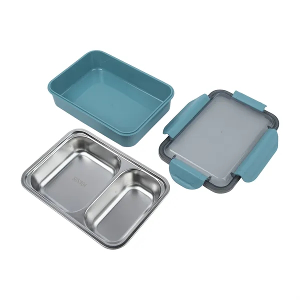 Corrine Food Container w/ Steel Tray... from ASI 67866 Logomark/Valumark