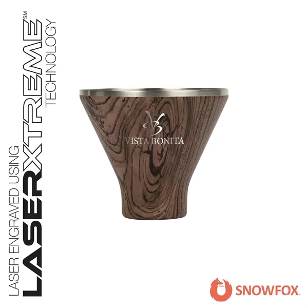 Snowfox® 8 oz. Vacuum Insulated Martini Cup... from ASI 67866 Logomark/Valumark