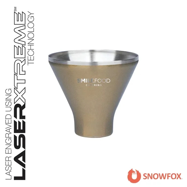 Snowfox® 8 oz. Vacuum Insulated Martini Cup... from ASI 67866 Logomark/Valumark