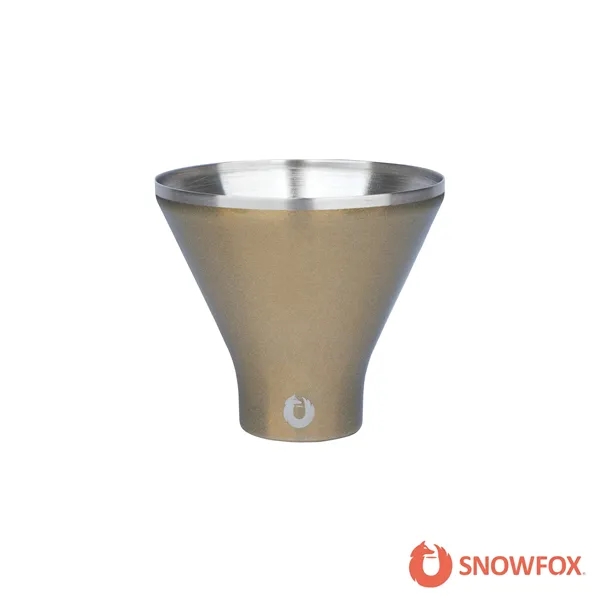 Snowfox® 8 oz. Vacuum Insulated Martini Cup... from ASI 67866 Logomark/Valumark