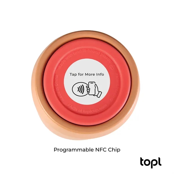 TOPL® 20 oz. Double Wall, Recycled Stainless Steel 360deg...... from ASI 67866 Logomark/Valumark