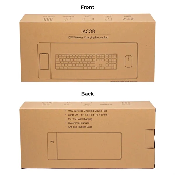 Jacob Wireless Charging Mouse Pad... from ASI 67866 Logomark/Valumark
