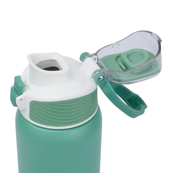 Brooke 28 oz. Double Wall, Stainless Steel Water Bottle... from ASI 67866 Logomark/Valumark