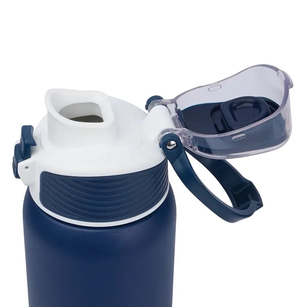 Brooke 28 oz. Double Wall, Stainless Steel Water Bottle... from ASI 67866 Logomark/Valumark