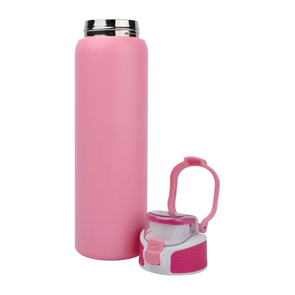 Brooke 28 oz. Double Wall, Stainless Steel Water Bottle... from ASI 67866 Logomark/Valumark