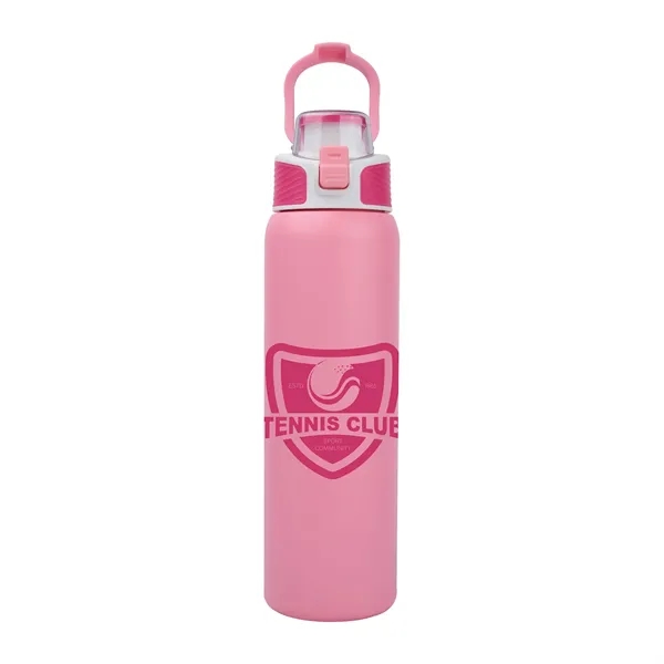 Brooke 28 oz. Double Wall, Stainless Steel Water Bottle... from ASI 67866 Logomark/Valumark
