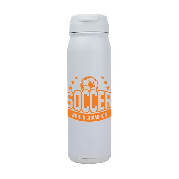 Dylan 24 oz. Double Wall, Stainless Steel Water Bottle... from ASI 67866 Logomark/Valumark
