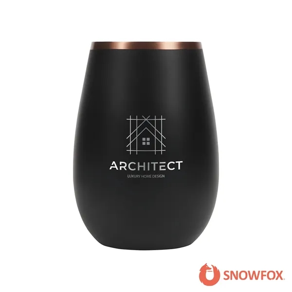 Snowfox® 12 oz. Vacuum Insulated Grand Pinot Wine Glass... from ASI 67866 Logomark/Valumark