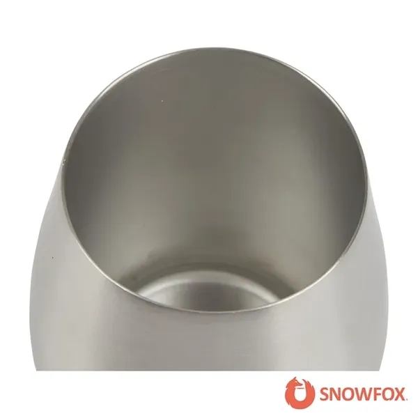 Snowfox® 12 oz. Vacuum Insulated Grand Pinot Wine Glass... from ASI 67866 Logomark/Valumark