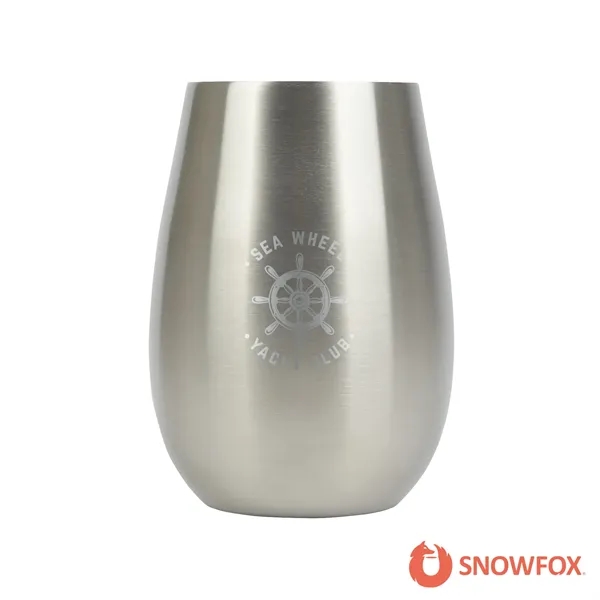 Snowfox® 12 oz. Vacuum Insulated Grand Pinot Wine Glass... from ASI 67866 Logomark/Valumark