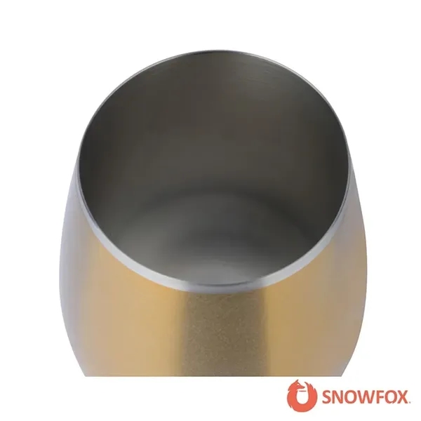 Snowfox® 12 oz. Vacuum Insulated Grand Pinot Wine Glass... from ASI 67866 Logomark/Valumark