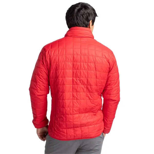 Men's puffer jacket with insulation, full-zip, hood, wind and water resistance,... from ASI 47965 Cutter & Buck