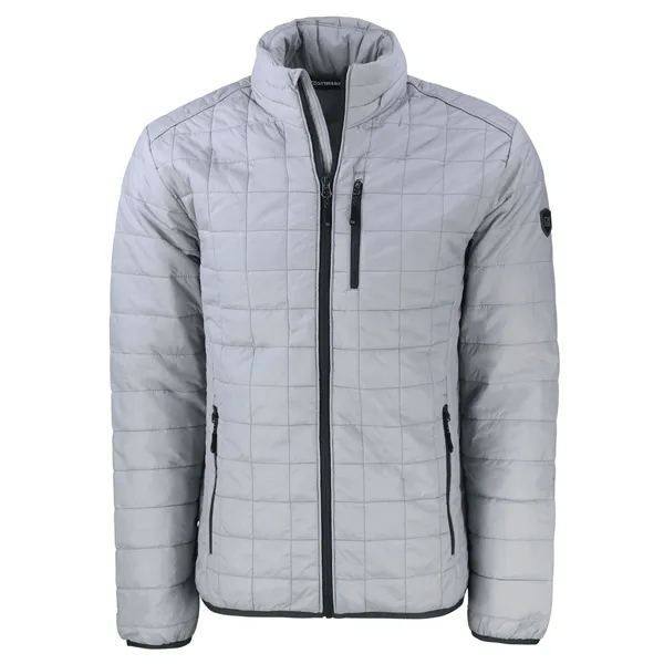 Men's puffer jacket with insulation, full-zip, hood, wind and water resistance,... from ASI 47965 Cutter & Buck
