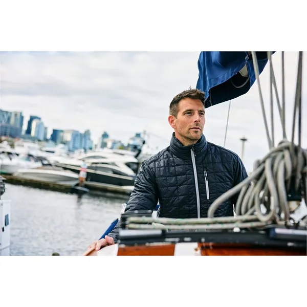 Men's jacket with a full-zip, insulation, wind and water resistance, hood,... from ASI 47965 Cutter & Buck