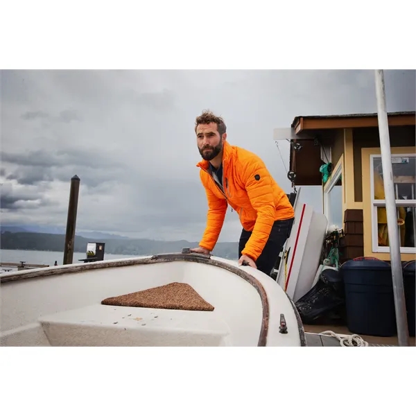 Men's jacket with a full-zip, insulation, wind and water resistance, hood,... from ASI 47965 Cutter & Buck