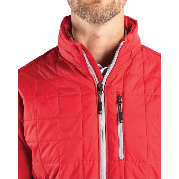 Men's jacket with a full-zip, insulation, wind and water resistance, hood,... from ASI 47965 Cutter & Buck