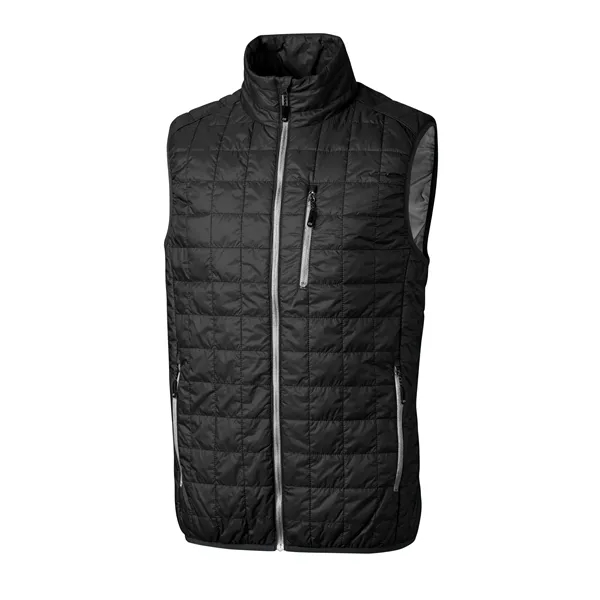 Men's puffy vest with insulation, full-zip, wind and water resistance, and... from ASI 47965 Cutter & Buck