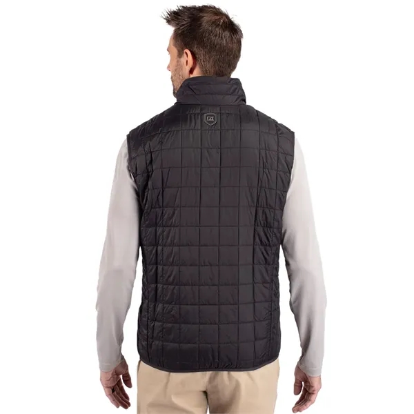 Men's puffy vest with insulation, full-zip, wind and water resistance, and... from ASI 47965 Cutter & Buck
