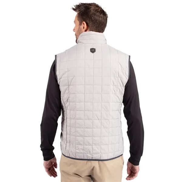 Men's puffy vest with insulation, full-zip, wind and water resistance, and... from ASI 47965 Cutter & Buck