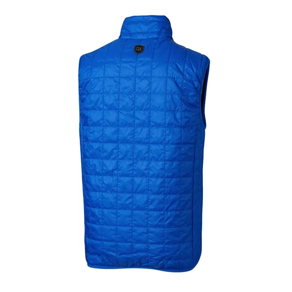 Men's puffy vest with insulation, full-zip, wind and water resistance, and... from ASI 47965 Cutter & Buck
