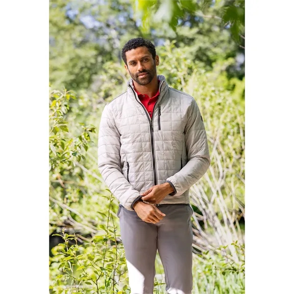 Men's puffer vest with a full-zip, insulation, wind and water resistance,... from ASI 47965 Cutter & Buck