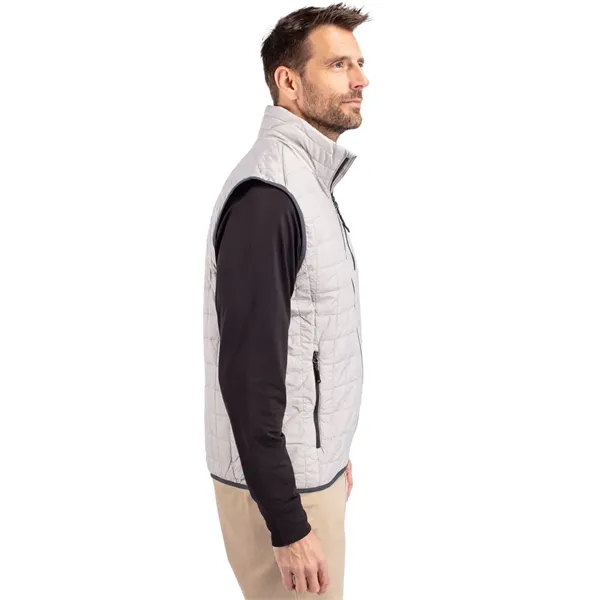 Men's puffer vest with a full-zip, insulation, wind and water resistance,... from ASI 47965 Cutter & Buck