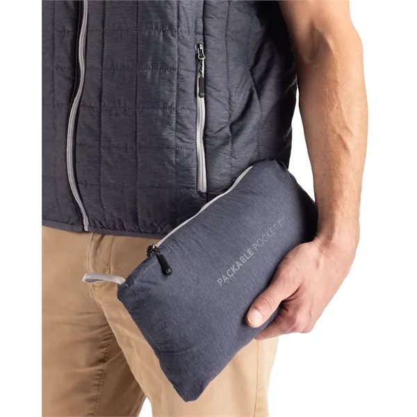 Men's puffer vest with a full-zip, insulation, wind and water resistance,... from ASI 47965 Cutter & Buck