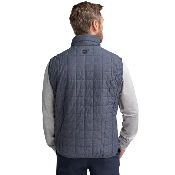 Men's puffer vest with a full-zip, insulation, wind and water resistance,... from ASI 47965 Cutter & Buck
