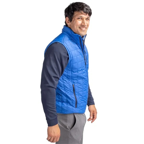 Men's puffer vest with a full-zip, insulation, wind and water resistance,... from ASI 47965 Cutter & Buck