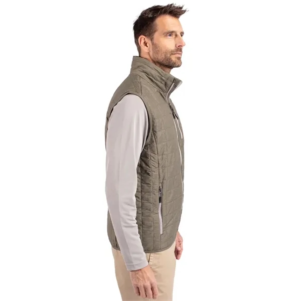 Men's puffer vest with a full-zip, insulation, wind and water resistance,... from ASI 47965 Cutter & Buck