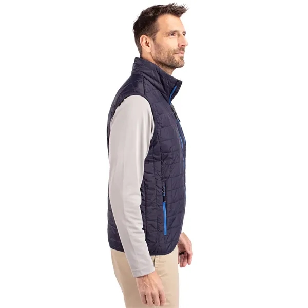 Men's puffer vest with a full-zip, insulation, wind and water resistance,... from ASI 47965 Cutter & Buck