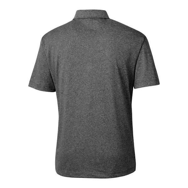 Men's polo with short sleeves, three-button placket, self-fabric neck trim, and... from ASI 47965 Cutter & Buck