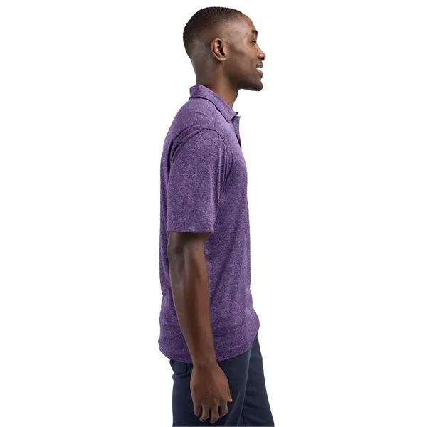 Men's polo with short sleeves, three-button placket, self-fabric neck trim, and... from ASI 47965 Cutter & Buck