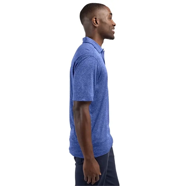 Men's polo with short sleeves, three-button placket, self-fabric neck trim, and... from ASI 47965 Cutter & Buck